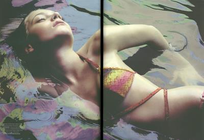 Anna Jagodzinska in a bikini