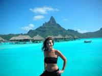 Anonymous in a bikini