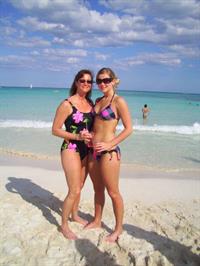 Anonymous in a bikini