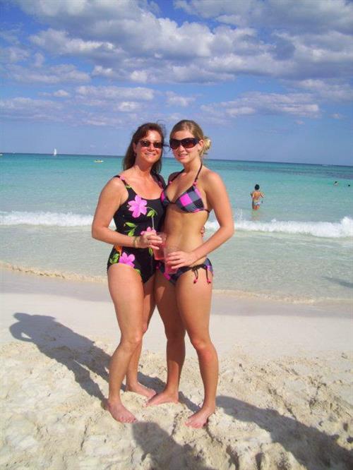 Anonymous in a bikini