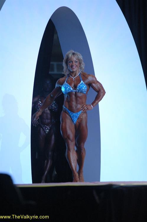 Lisa Aukland in a bikini