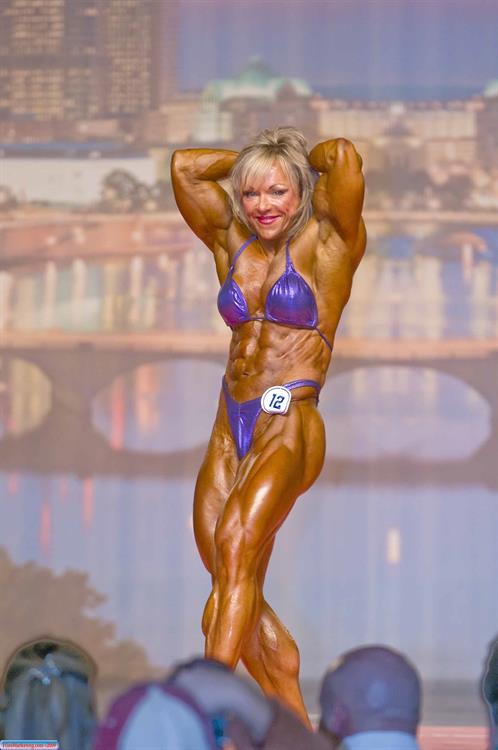 Lisa Aukland in a bikini