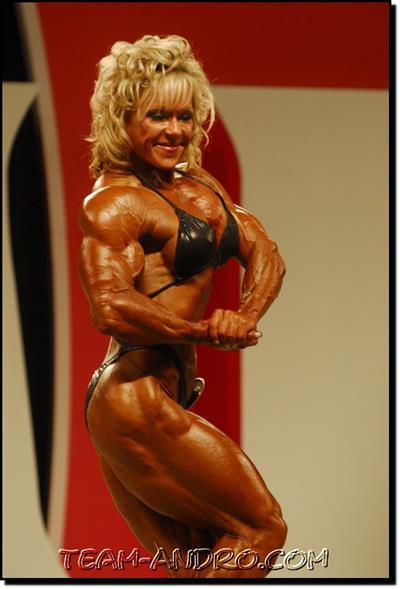 Lisa Aukland in a bikini