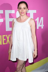 Rose McGowan attending the premiere of  Life After Beth  during the 2014 Sundance NextFest on August 6, 2014