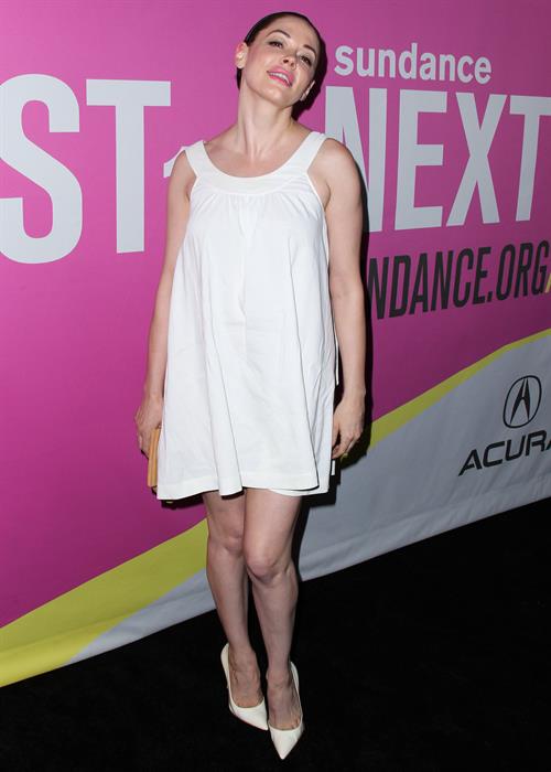 Rose McGowan attending the premiere of  Life After Beth  during the 2014 Sundance NextFest on August 6, 2014