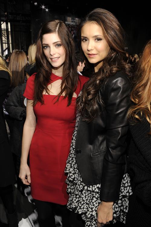 Ashley Greene attending the DKNY Fall 2012 Fashion Show in NYC Feb. 12, 2012