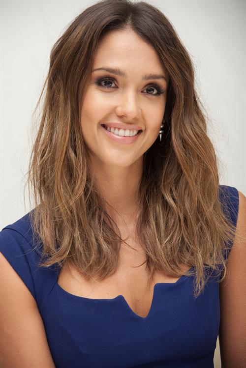 Jessica Alba at a press conference for Sin City: A Dame to Kill For at the Four Seasons Hotel in Bevely Hlls on August 2, 2014