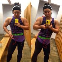 Chloe Sannito taking a selfie