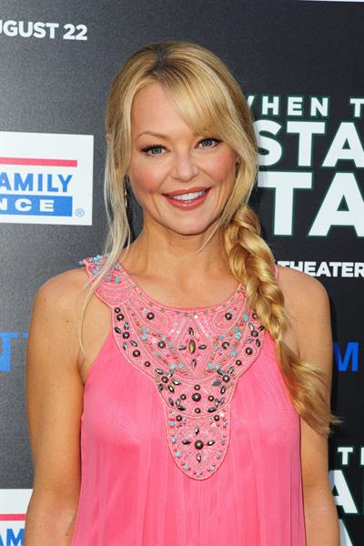 Charlotte Ross at the premiere of When The Game Stands Tall on August 4, 2014