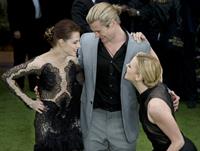 Charlize Theron and Kristen Stewart at the  Snow White And The Huntsman  World Premiere, May 14, 2012