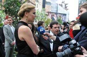 Charlize Theron and Kristen Stewart at the  Snow White And The Huntsman  World Premiere, May 14, 2012