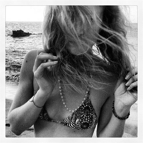 Raquel Zimmermann in a bikini