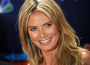 Heidi Klum America's Got Talent Post Show Red Carpet Radio City Music Hall NY 14.08.13 