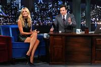 Heidi Klum on Late Night with Jimmy Fallon in New York on September 4, 2013