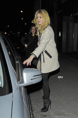 Holly Willoughby Groucho Club London - March 15, 2013 