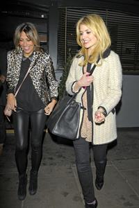 Holly Willoughby Groucho Club London - March 15, 2013 