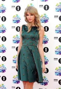 Taylor Swift attending the BBC Radio 1 Teen Awards 11/3/13  