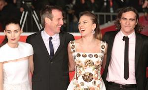 Scarlett Johansson premiere of 'Her' during the 8th Rome Film Festival November 10, 2013 