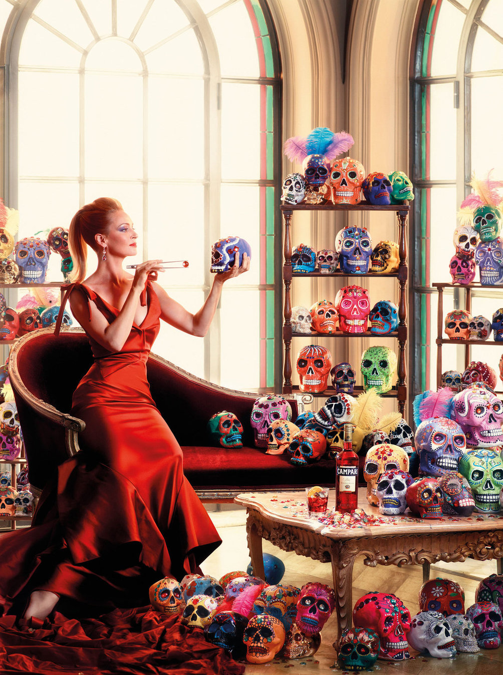 Uma Thurman: Campari Calendar 2014