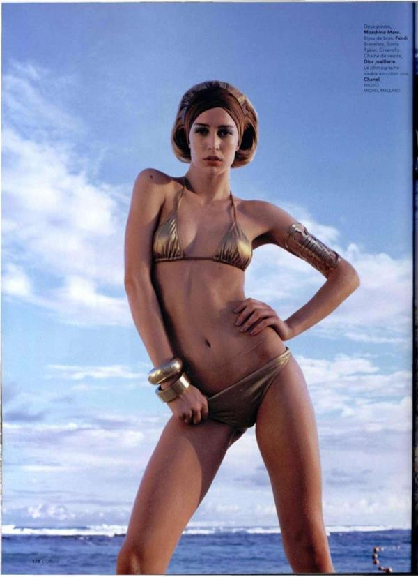 Raquel Zimmermann in a bikini
