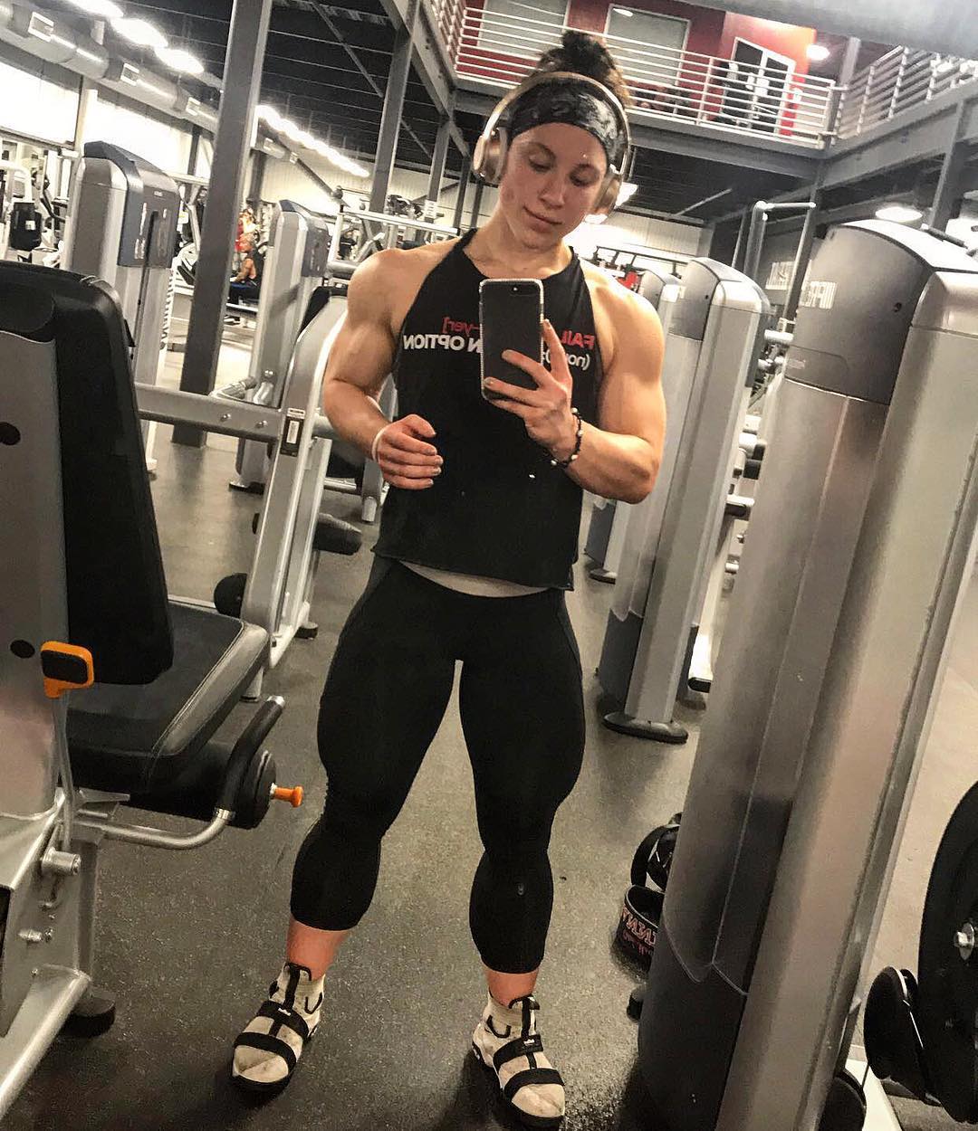 Chloe Sannito taking a selfie