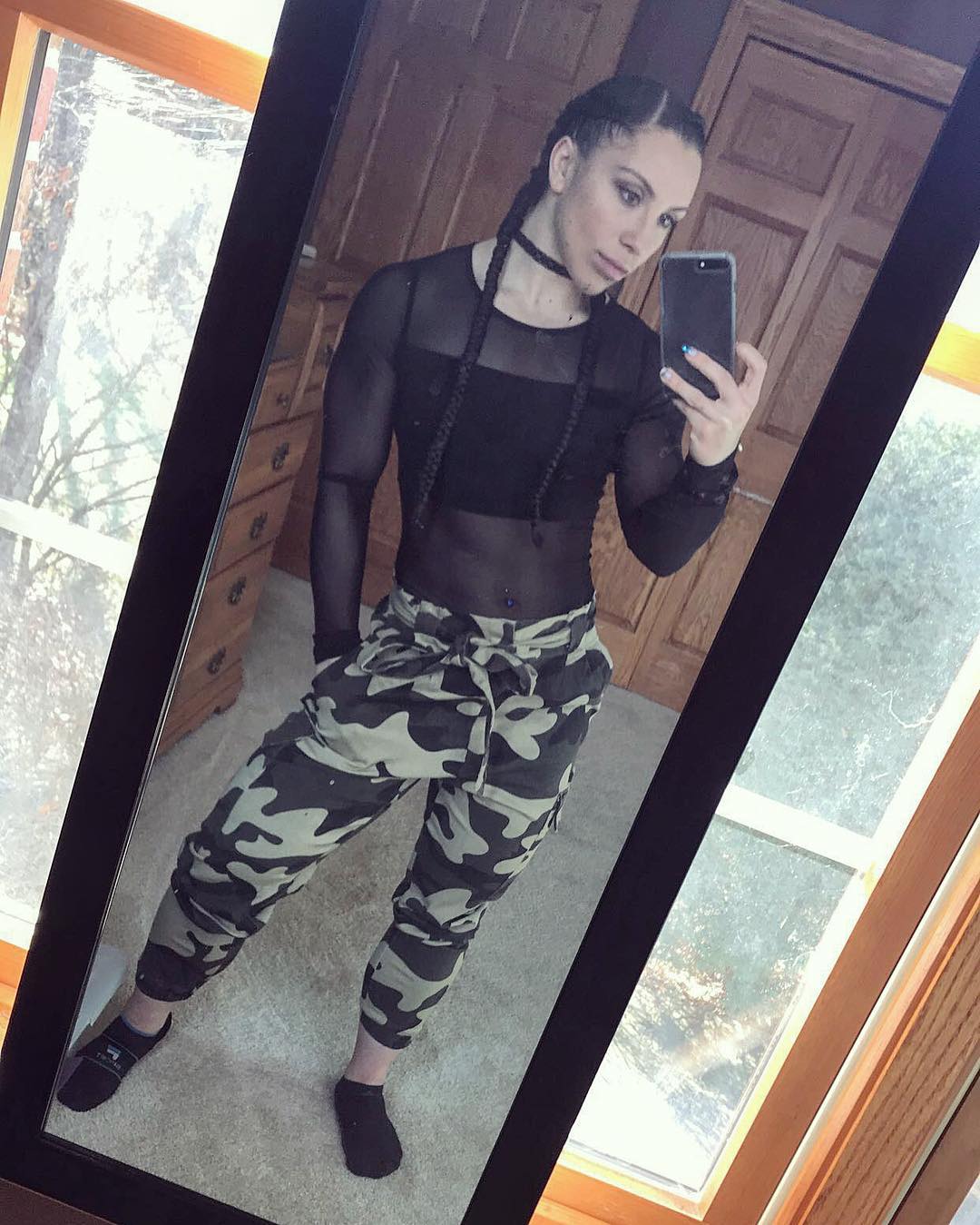 Chloe Sannito taking a selfie