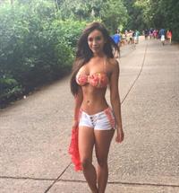 Paula Manzanal in a bikini