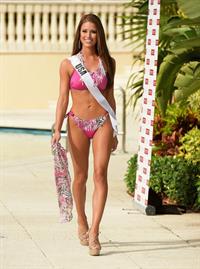 Nia Sanchez in a bikini