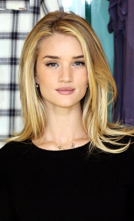 Rosie Huntington-Whiteley Marks and Spencer Lingerie Launch in London, October 16, 2013 