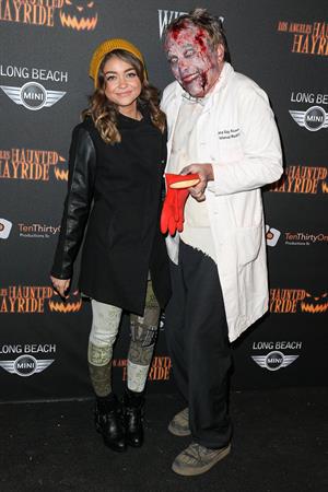 Sarah Hyland 5th Annual LA Haunted Hayride VIP Premiere Night in Los Angeles, October 10, 2013 