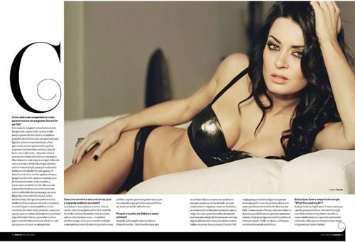 Diana Monteiro in lingerie