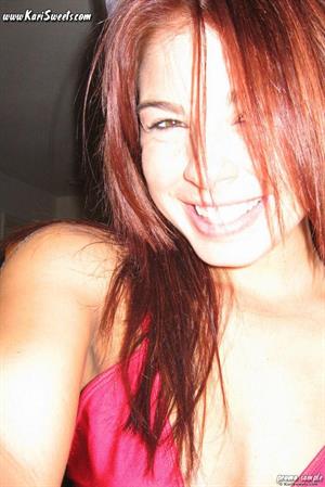 Kari Sweets in Hustler Mesh