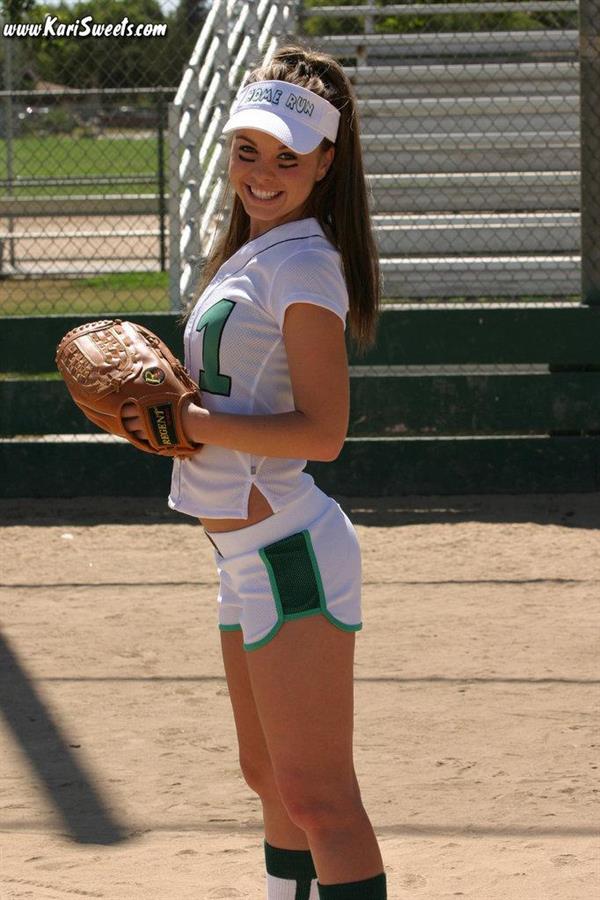 Softball Kari Sweets is a home run