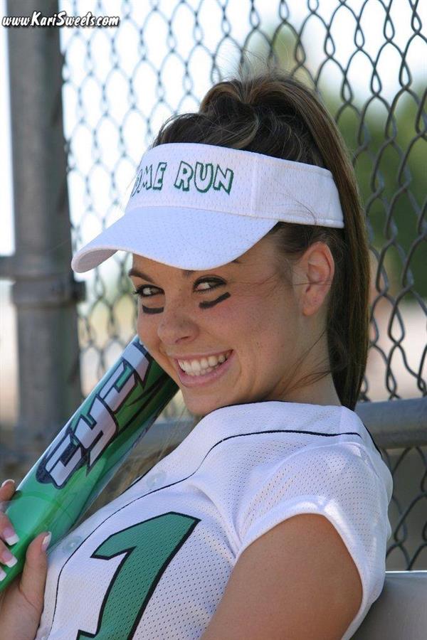 Softball Kari Sweets is a home run