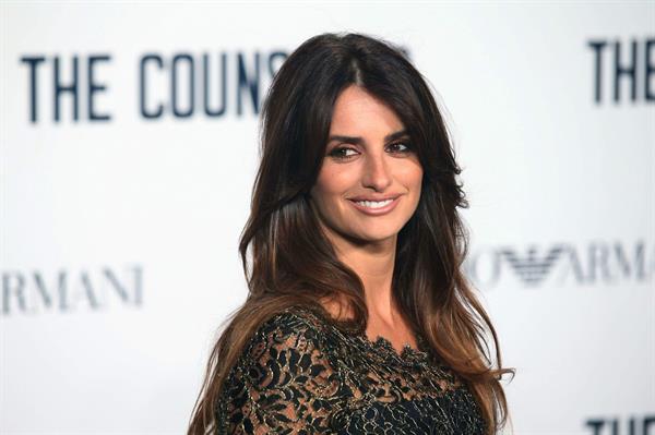 Penelope Cruz attending  The Counselor  Screening at Odeon West End in London - October 3, 2013 