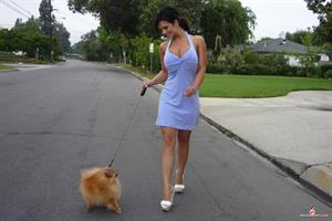 Denise Milani Snapshots - DogWalk