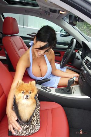 Denise Milani Snapshots - DogWalk