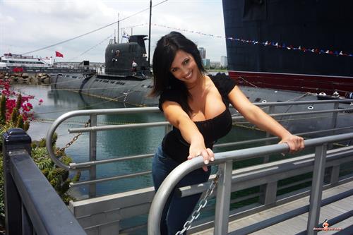 Denise Milani Snapshots - Aquarium