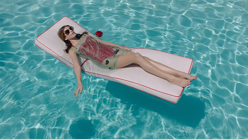 Kaia Gerber in a bikini