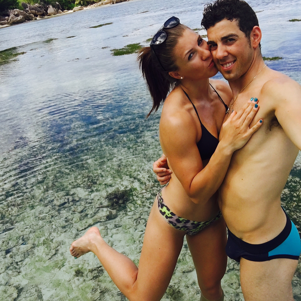 Greta Laurent in a bikini