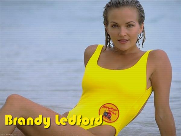 Brandy Ledford in a bikini