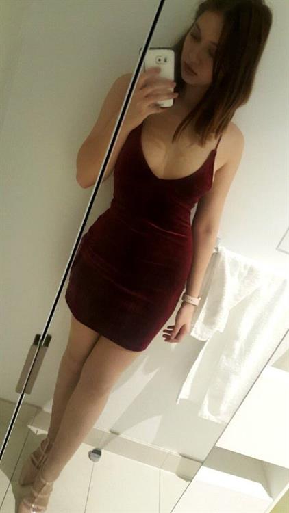 Jean Champion taking a selfie