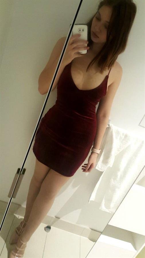 Jean Champion taking a selfie