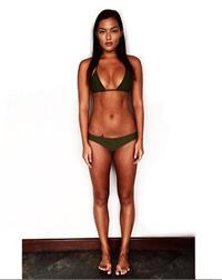 Mia Kang in a bikini