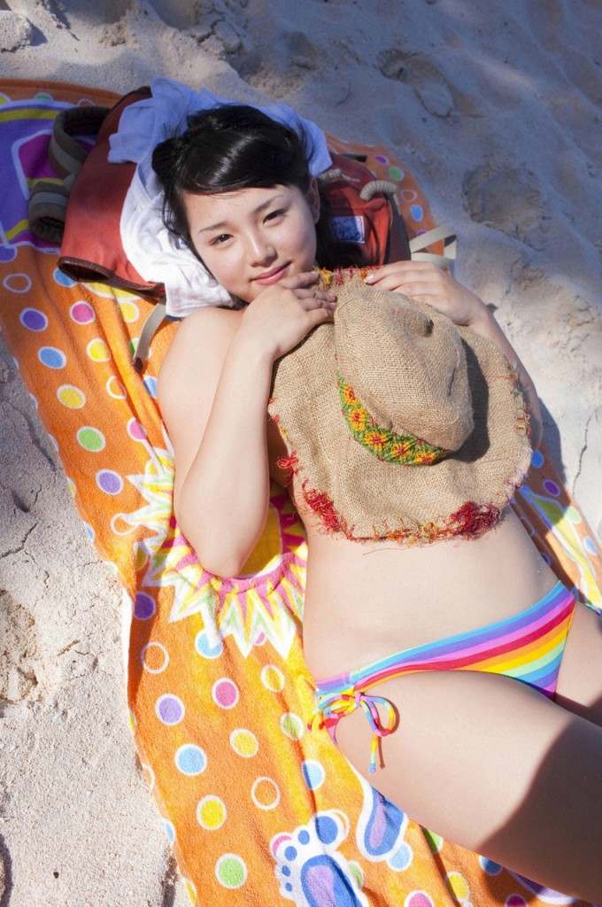 Ai Shinozaki in a bikini