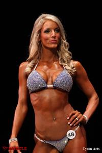 Beth Hall in a bikini