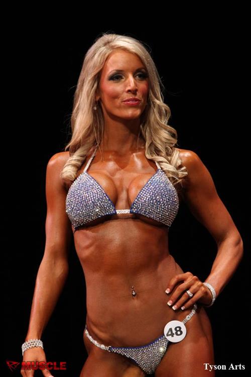 Beth Hall in a bikini