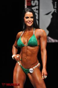 Siliana Gaspard in a bikini