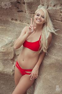 Danielle DeNicola in a bikini