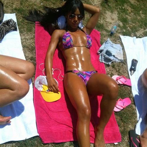 Yarishna Ayala Otero in a bikini